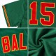 Custom Kelly Green Old Gold-Black Authentic Throwback Rib-Knit Baseball Jersey Shirt