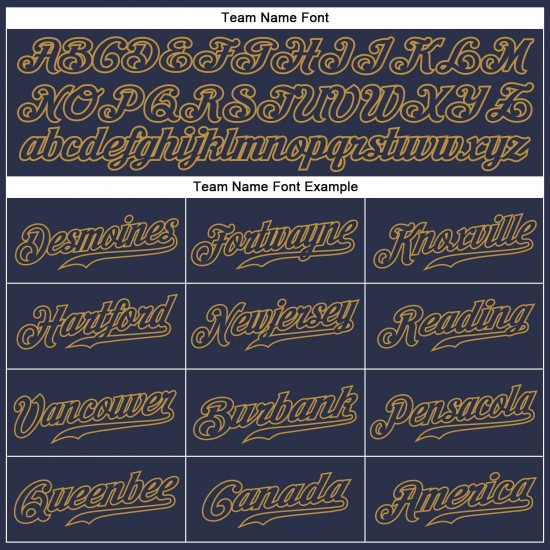 Custom Navy Navy-Old Gold Authentic Baseball Jersey