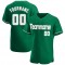 Custom Kelly Green White-Gray Authentic St. Patrick's Day Baseball Jersey