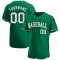 Custom Kelly Green White-Gray Authentic St. Patrick's Day Baseball Jersey