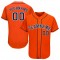 Custom Orange Navy-White Baseball Jersey