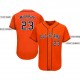 Custom Orange Navy-White Baseball Jersey