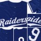 Custom Royal Gray-Red Authentic Baseball Jersey