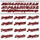 Custom White Red Strip Red-Black Authentic Baseball Jersey