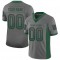 Custom Gray Gotham Green-Black Mesh Drift Fashion Football Jersey