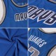 Custom Blue Black-Neon Green Authentic Throwback Basketball Jersey