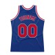 Custom Royal Red-White Authentic Throwback Basketball Jersey