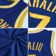 Custom Royal Gold-White Authentic Throwback Basketball Jersey