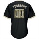 Custom Black Camo-Cream Authentic Throwback Rib-Knit Baseball Jersey Shirt