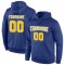 Custom Stitched Royal Gold-White Sports Pullover Sweatshirt Hoodie