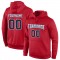 Custom Stitched Red Navy-White Sports Pullover Sweatshirt Hoodie