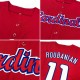 Custom Red White-Royal Authentic Baseball Jersey