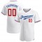 Custom White Red-Royal Authentic Baseball Jersey